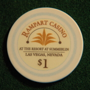2000 The Regent $1 Casino Chips Las Vegas Nevada ChipCo